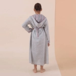 Picture of Grey Daraa With Hoodie For Girls 