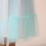 صورة فستان قرقيعان تيفاني للبنات (مع التطريز الاسم)