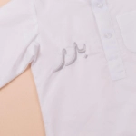 Picture of White Al Jazeera Dishdasha For Newborn (With Name Embroidery)