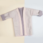 Picture of Light Grey Winter Jacket Furwa For Kids (With Name Embroidery)