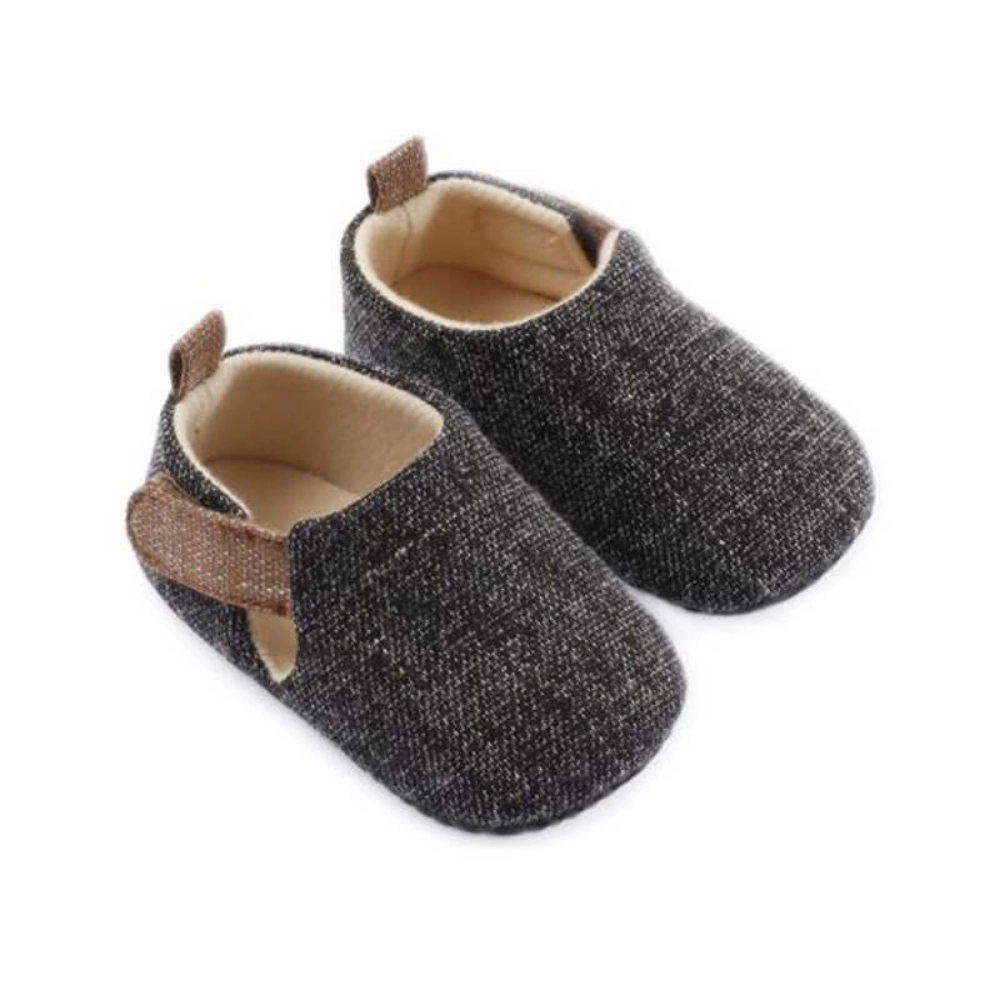 Picture of Brown Classic Shoes For Baby (With Alphabet Printing Option)