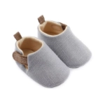 Picture of Grey Classic Shoes For Baby (With Alphabet Printing Option)