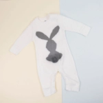 Picture of Saudi White Rabbit Suit For Baby  (With Name Embroidery)