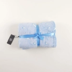 Picture of Blue Moon Glow In The Dark Blanket For Kids (With Name Embroidery)