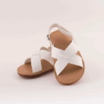 Picture of TIYA Saudi White Sandal Model E073 For Boys 6719-6720WHT