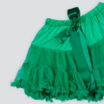 Picture of Green Fluffy Skirt For Girls
