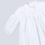 Picture of TIYA Saudi White Long Dress For Girls SA1007WHT