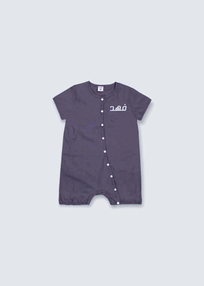 Picture of TIYA Gray Kids suit (With Embroidery Option) SA1054	