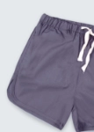 Picture of TIYA Saudi Gray Boy Shorts And Boys Set  (With Embroidery Option) SA1053