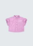 Picture of TIYA Saudi Light Pink Top For Girls (With Embroidery Option) SA1038