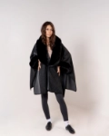 Picture of Saudi  Multi-Color Fur Coat For Women