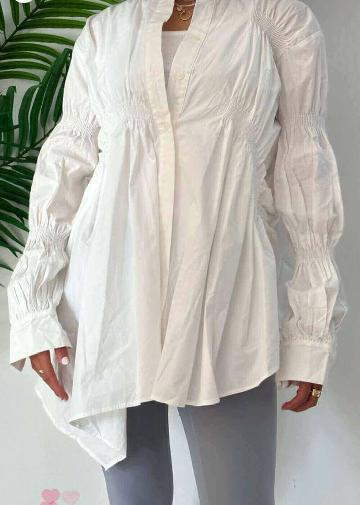 Picture of  Saudi White Long Shirt For Women