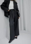 Picture of 7379 Black Blazer And Pant Set For Women FW0-23