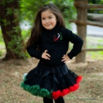 Picture of Saudi Black High-Neck  Sweater For Girls (With Name Embroidery Option)