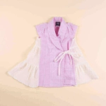 Picture of Kobi Pink Daraa With Side Flares For Newborn