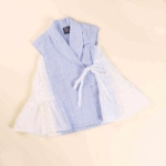 Picture of Capri Blue Daraa With Side Flares For Newborn