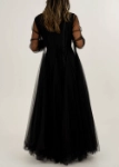 Picture of Saudi 23SS1TB697313 Black Dress For Women