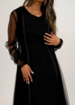Picture of Saudi 23SS1TB697313 Black Dress For Women