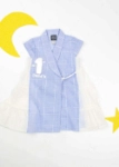 Picture of Capri Blue Daraa With Side Flares For Newborn